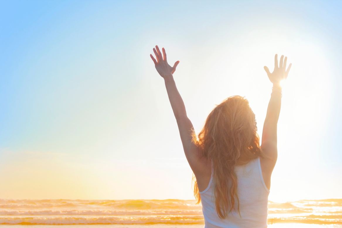 Young Woman in the Sun